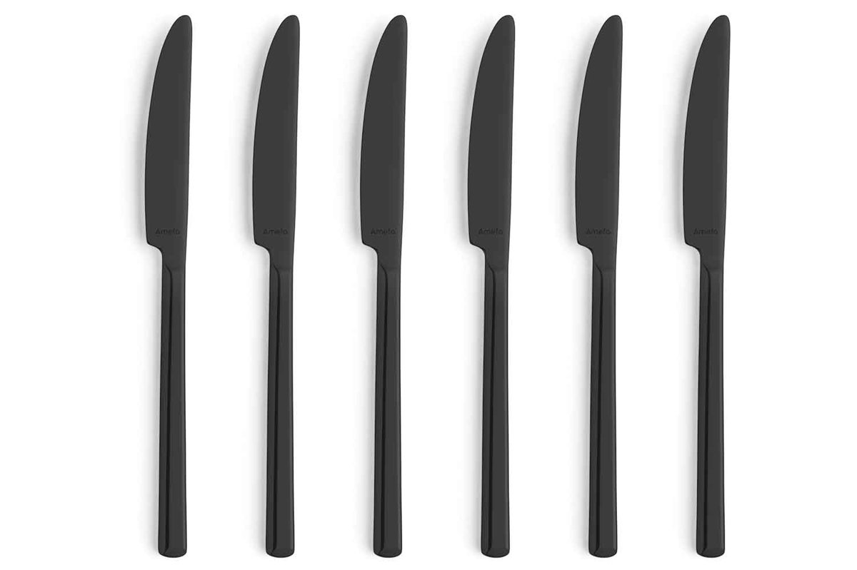 Metropole Messer schwarz - 12 Stck